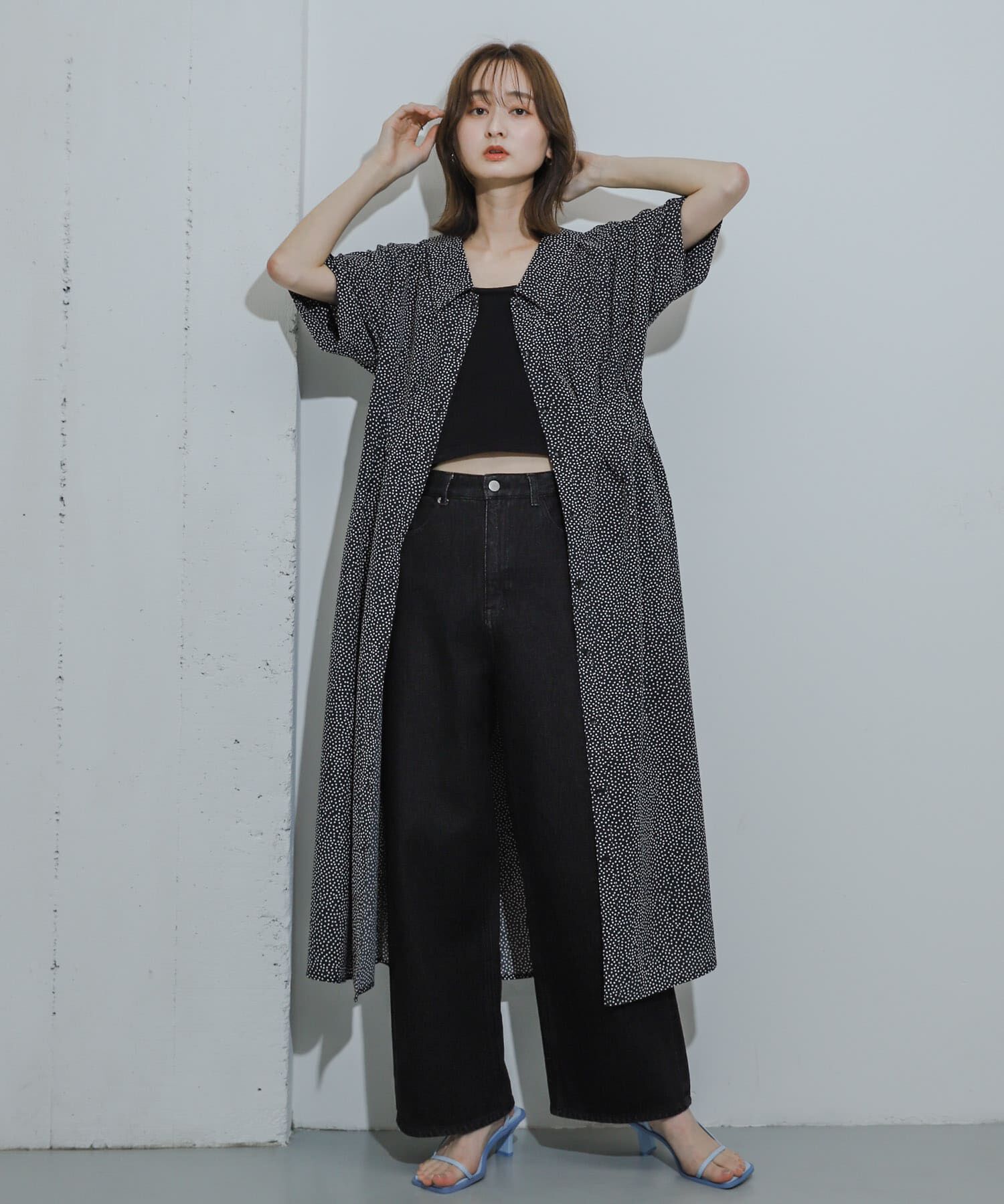 SENSE OF PLACE by URBAN RESEARCH「ウエストタックシャツワンピース」|ワンピース|