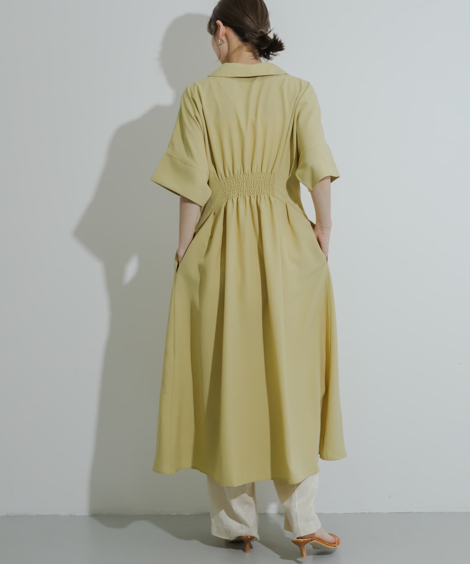 SENSE OF PLACE by URBAN RESEARCH「ウエストタックシャツワンピース」|ワンピース|
