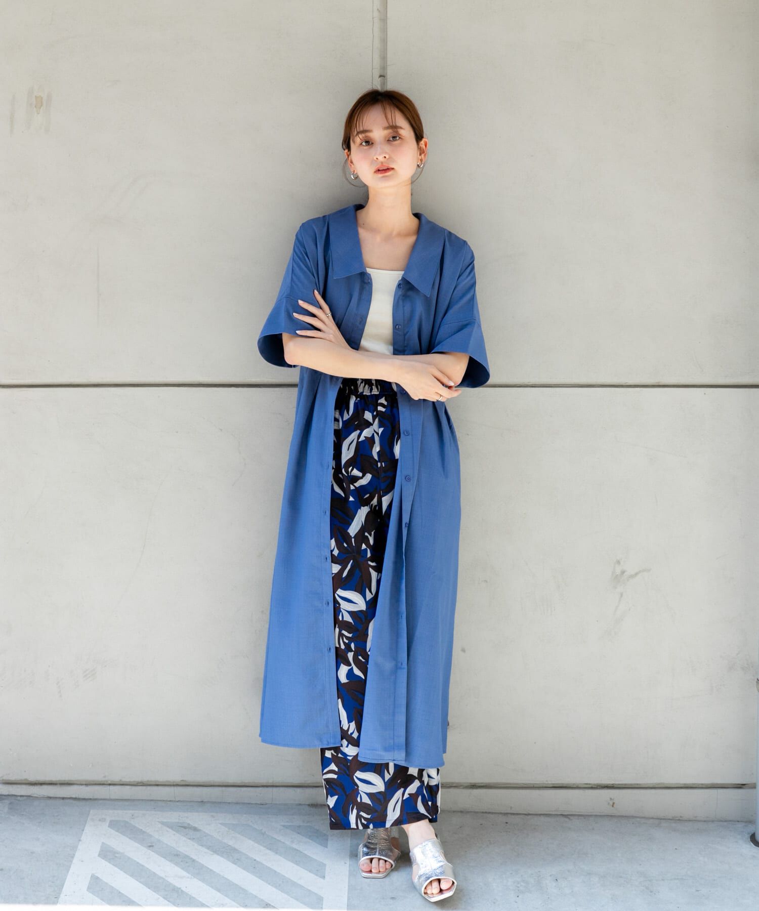 SENSE OF PLACE by URBAN RESEARCH「ウエストタックシャツワンピース」|ワンピース|