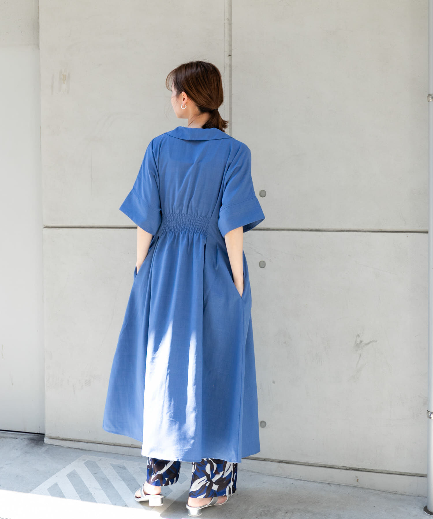 SENSE OF PLACE by URBAN RESEARCH「ウエストタックシャツワンピース」|ワンピース|