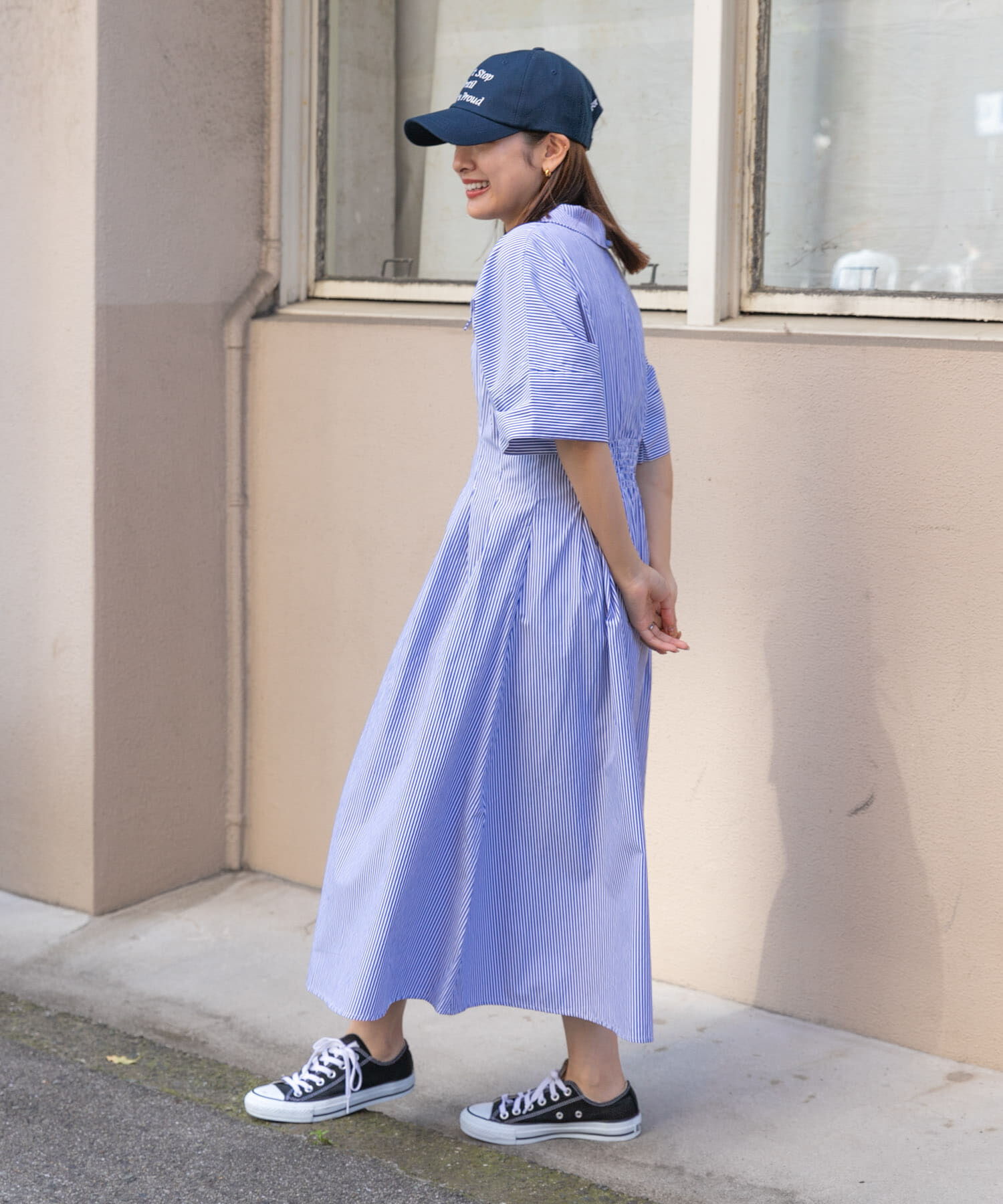 SENSE OF PLACE by URBAN RESEARCH「ウエストタックシャツワンピース」|ワンピース|