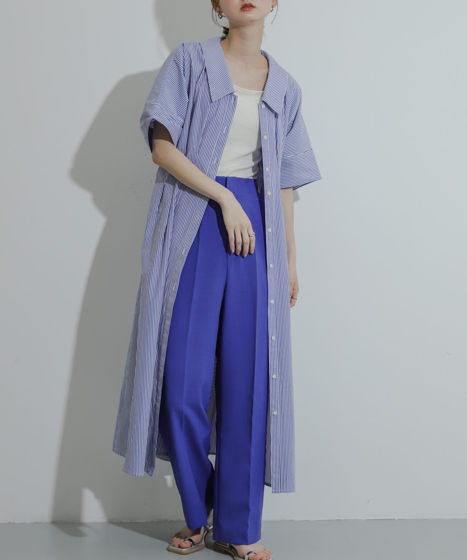 SENSE OF PLACE by URBAN RESEARCH「ウエストタックシャツワンピース」|ワンピース|