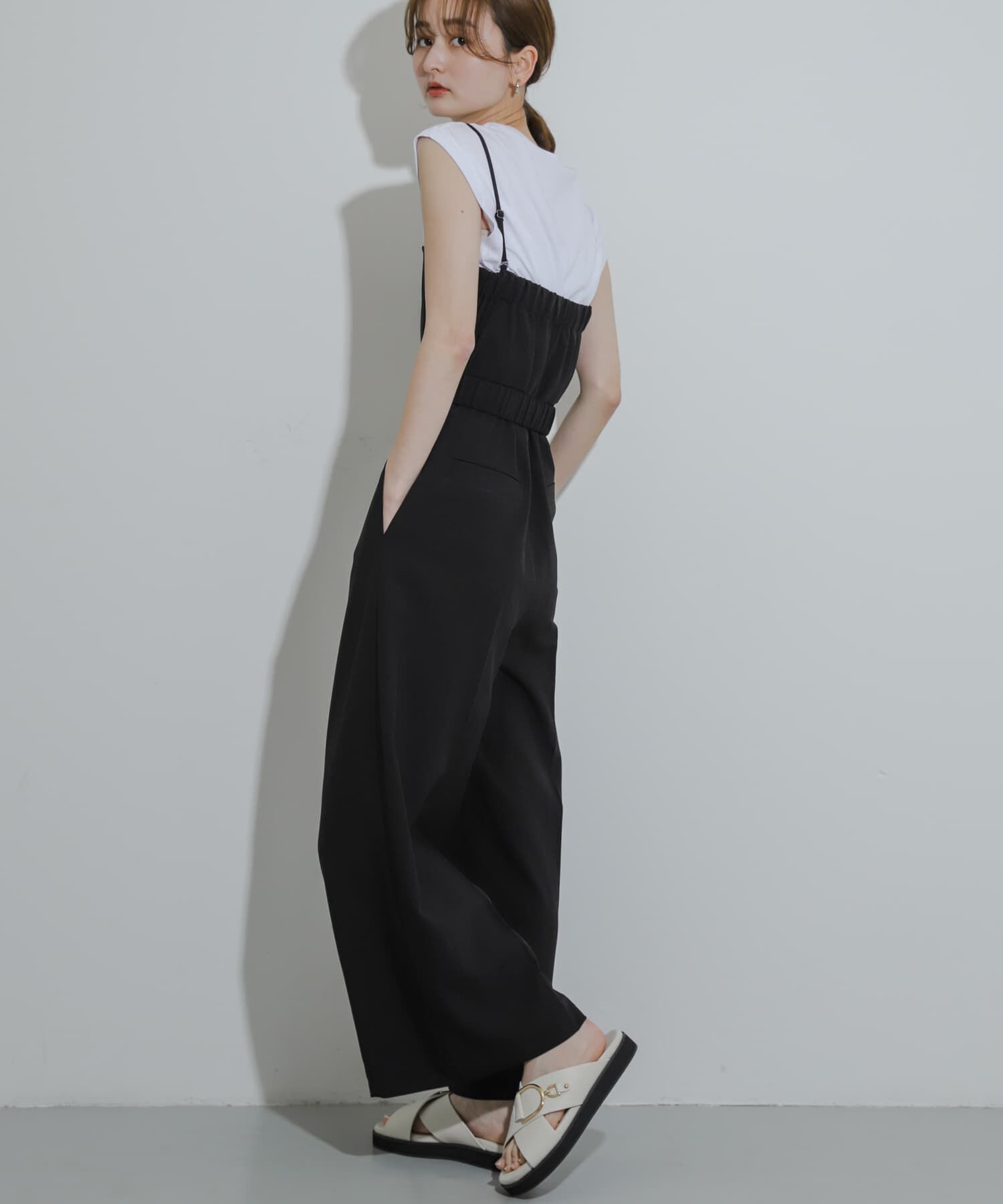 SENSE OF PLACE by URBAN RESEARCH「ストラップツキベルトベアパンツ」|スカート|