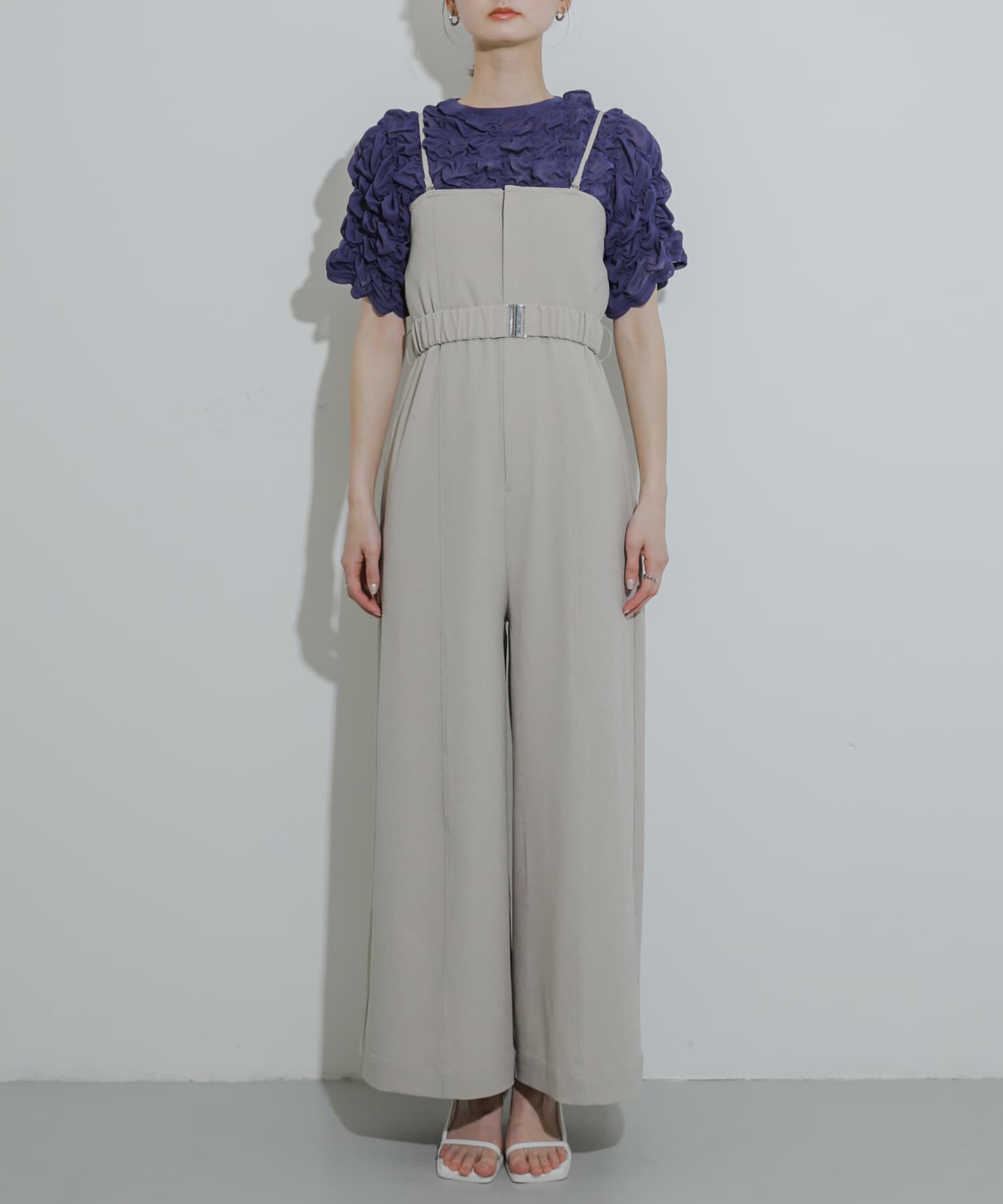 SENSE OF PLACE by URBAN RESEARCH「ストラップツキベルトベアパンツ」|スカート|