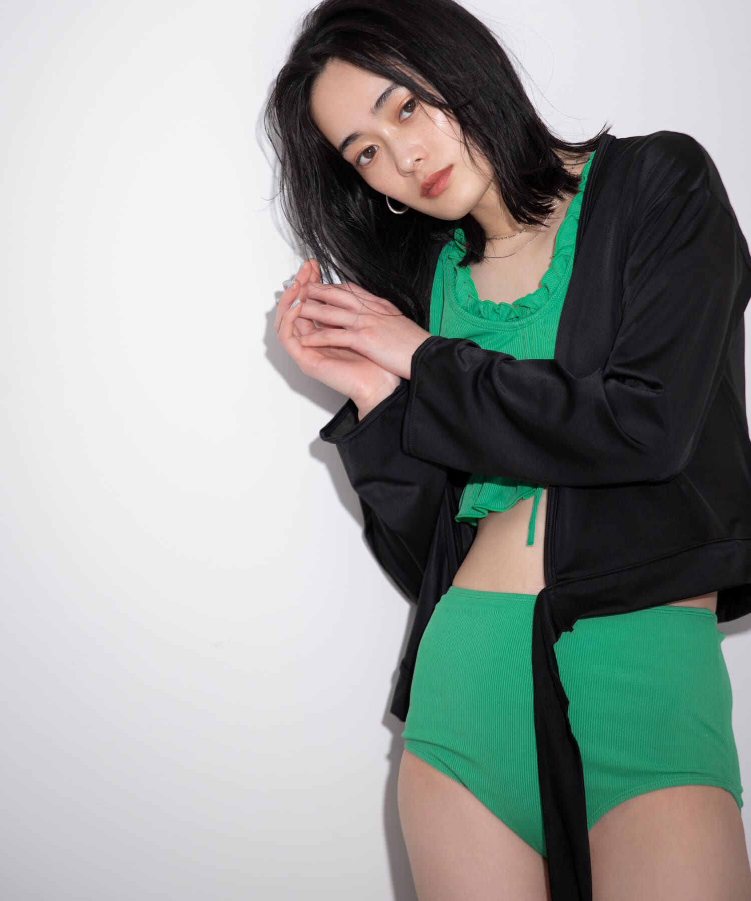 SENSE OF PLACE by URBAN RESEARCH「セパレートドロストスイムウェア」|ビキニ|