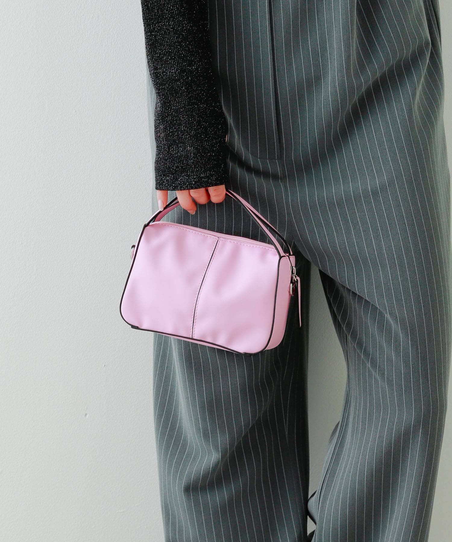 SENSE OF PLACE by URBAN RESEARCH「『防汚』2WAYセンターシームプチショルダーバッグ」|ハンドバッグ|