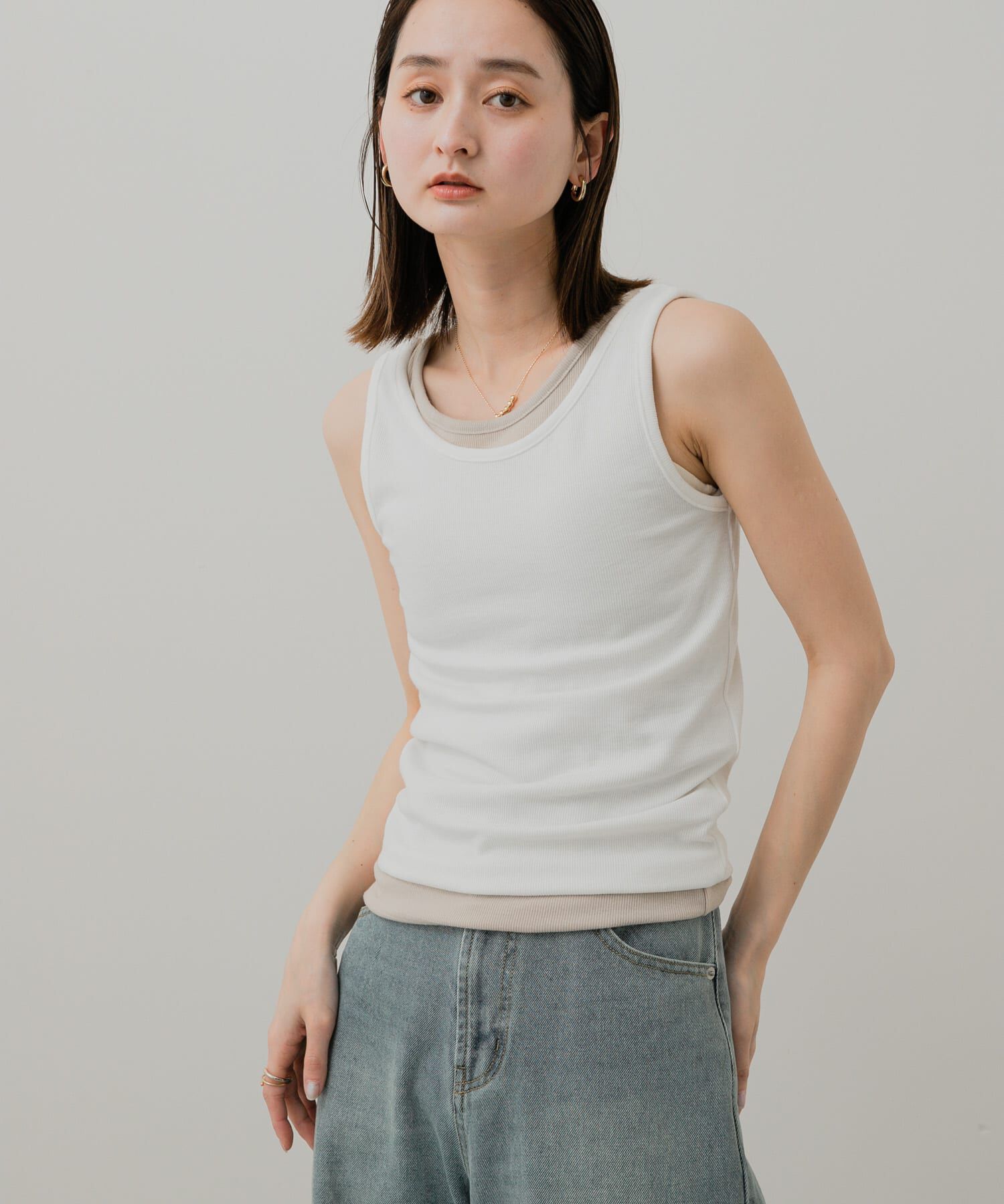 SENSE OF PLACE by URBAN RESEARCH「2WAYタンクトップ」|タンクトップ|