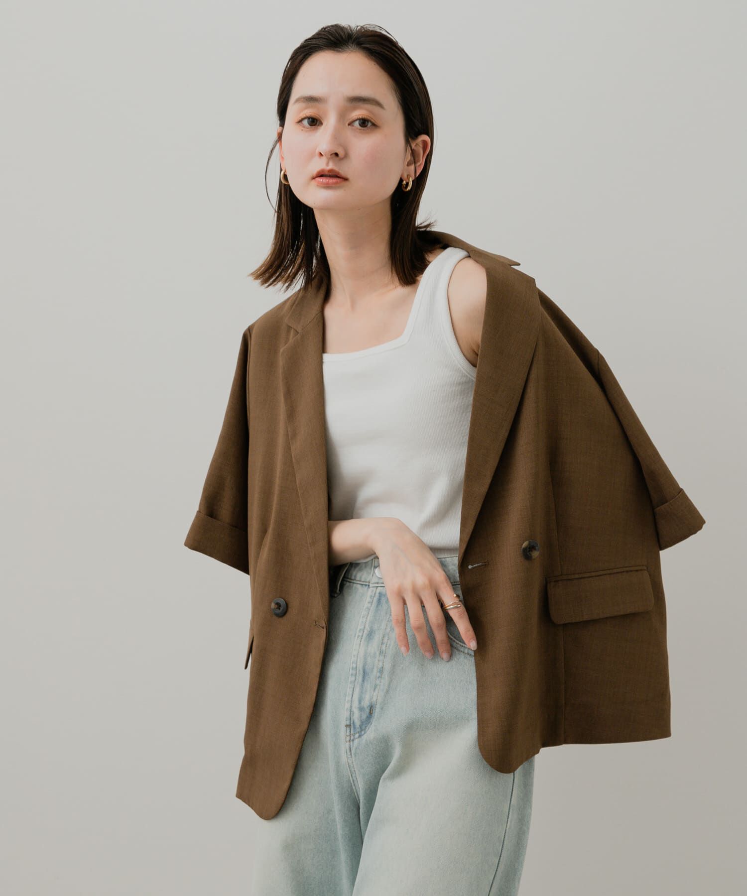 SENSE OF PLACE by URBAN RESEARCH「2WAYタンクトップ」|タンクトップ|