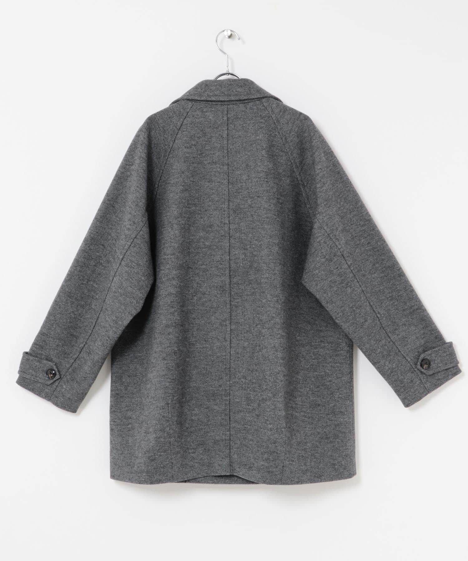 SENSE OF PLACE by URBAN RESEARCH「テーラードミドルコート」|ノーカラーコート|