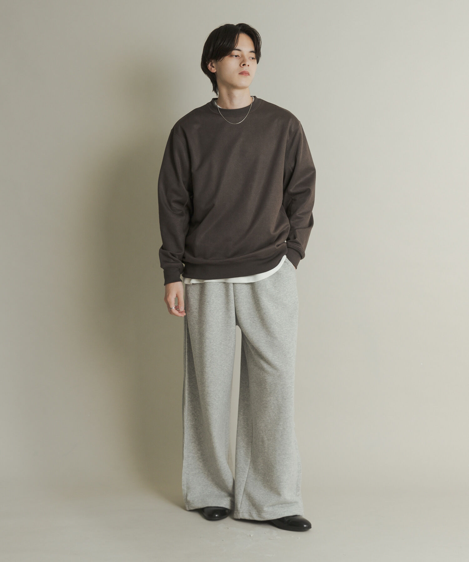 SENSE OF PLACE by URBAN RESEARCH「フェイクスエードクルーネックスウェット」|スウェット・ジャージ|