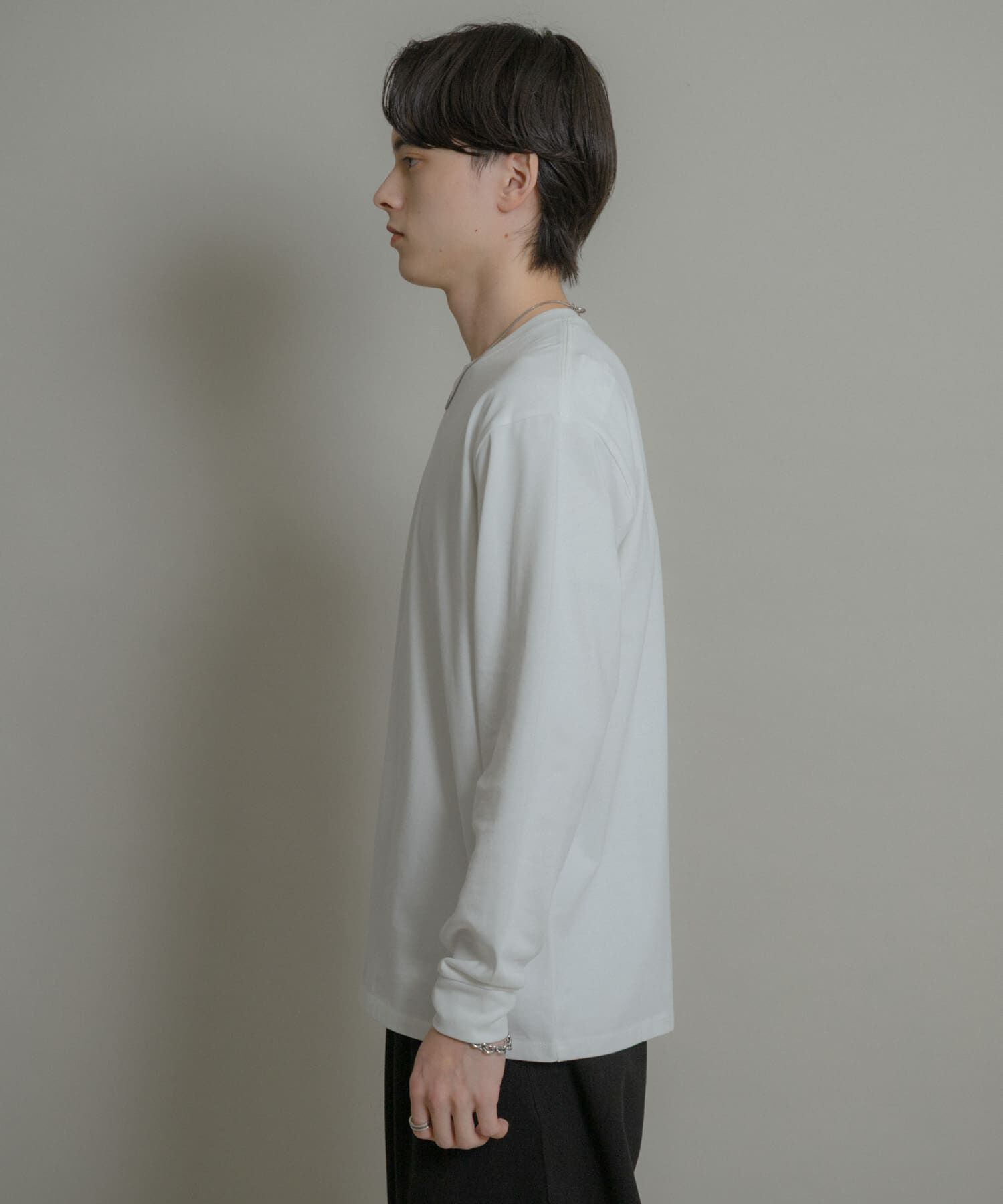 SENSE OF PLACE by URBAN RESEARCH「ベーシッククルーネックロングTシャツ」|Tシャツ・カットソー|