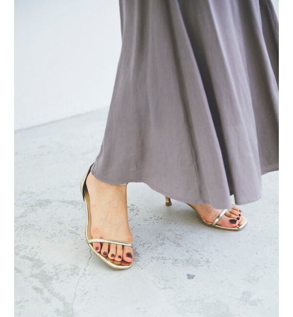 le.coeur blanc「《手洗い可能》リネンライクマーメイドスカート」|スカート|