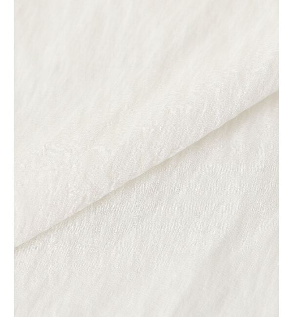 le.coeur blanc「《手洗い可能》ティアードフリルスリーブブラウス」|シャツ・ブラウス|