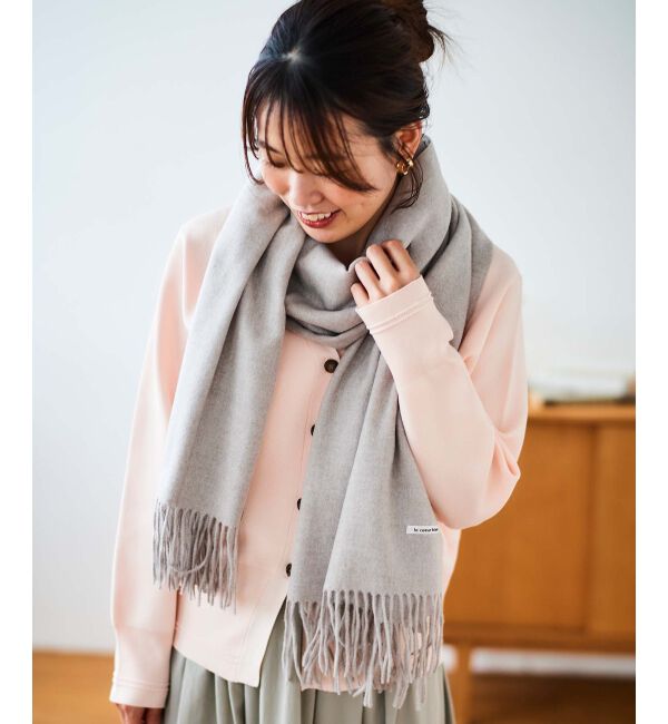 le.coeur blanc「カシミヤタッチストール」|ストール|