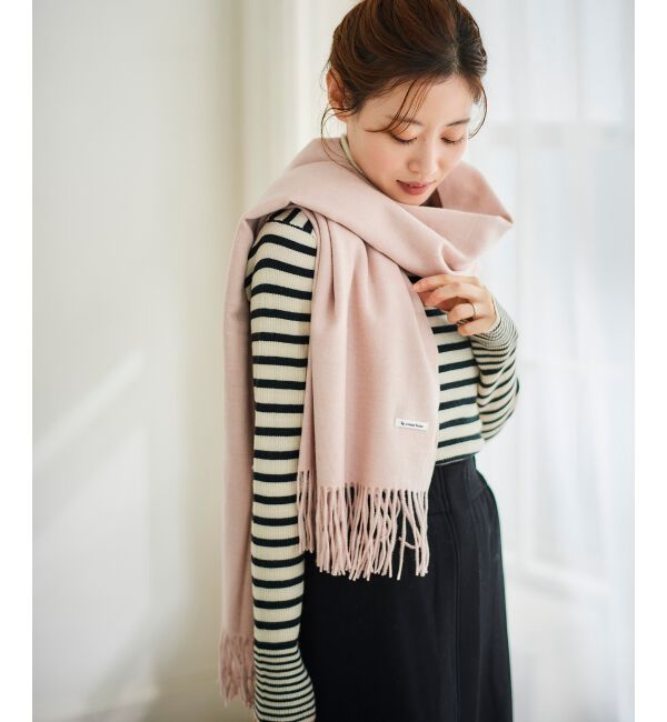 le.coeur blanc「カシミヤタッチストール」|ストール|