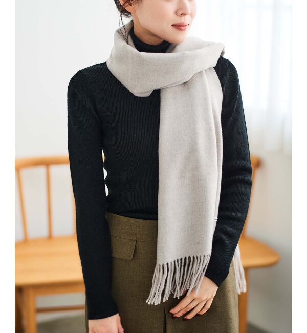 le.coeur blanc「カシミヤタッチストール」|ストール|
