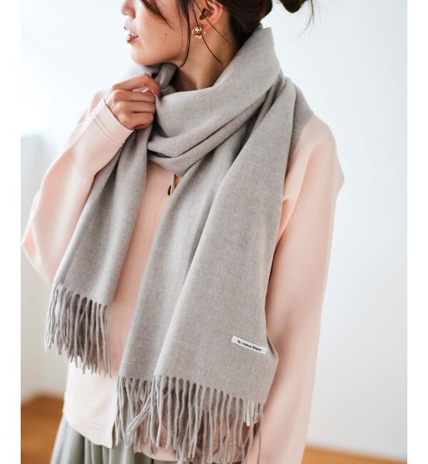 le.coeur blanc「カシミヤタッチストール」|ストール|