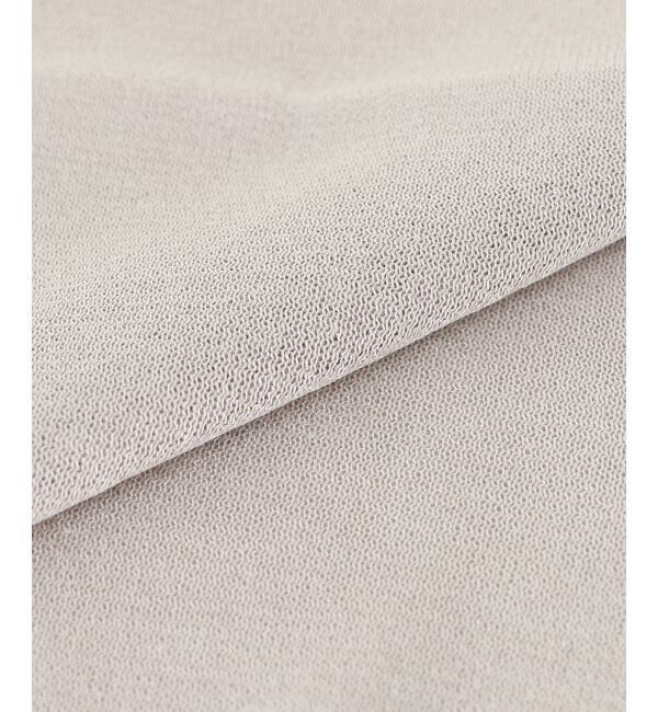 le.coeur blanc「シアー刺繍ロゴニット」|ニット・セーター|