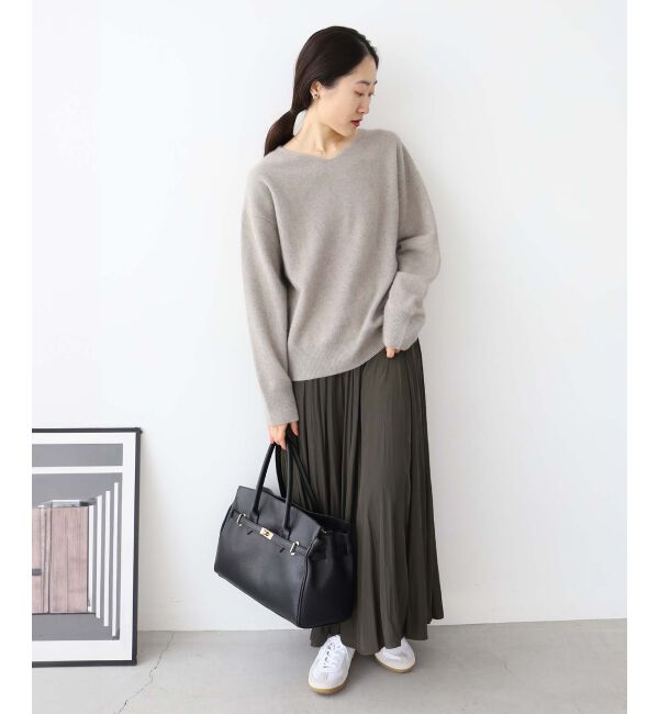  「ウエストリブギャザーフレアスカート」|フレア|