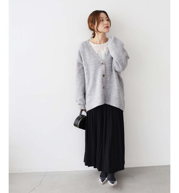 「ウエストリブギャザーフレアスカート」|フレア|