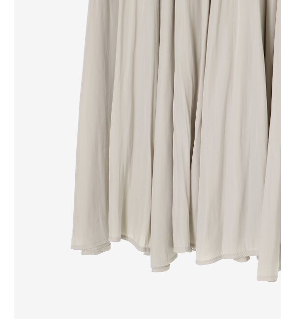  「ウエストリブギャザーフレアスカート」|フレア|