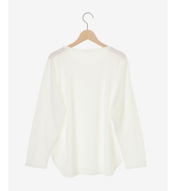 le.coeur blanc「ラウンドヘムカットソープルオーバー」|Tシャツ・カットソー|
