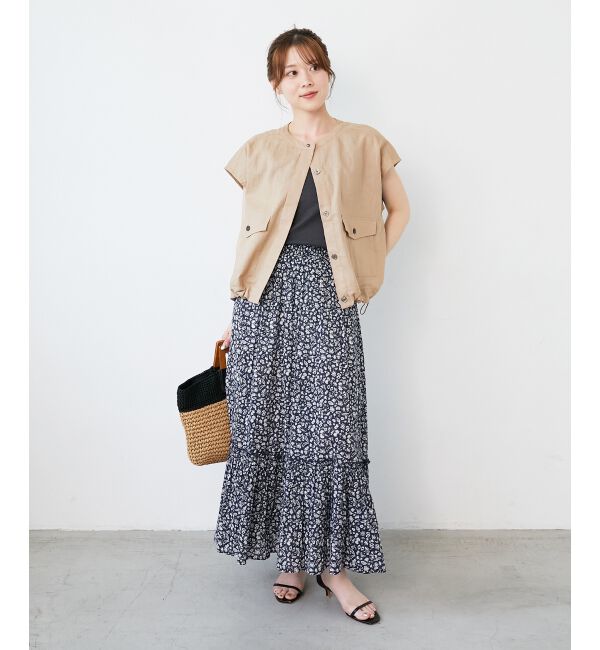  「《手洗い可能》ラメテレコタンクトップ」|タンクトップ|