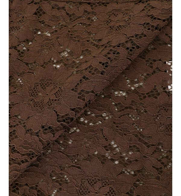  「フロントポケットフラワーコードレースシャツ」|シャツ・ブラウス|