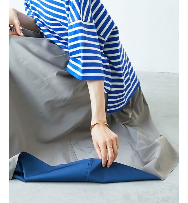  「リバーシブルタフタスカート」|スカート|