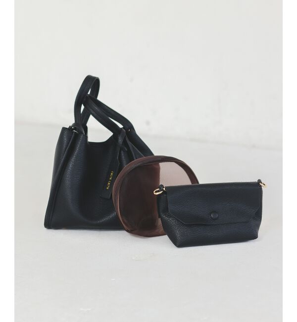  「3setソフトレザー調バッグ」|トートバッグ|