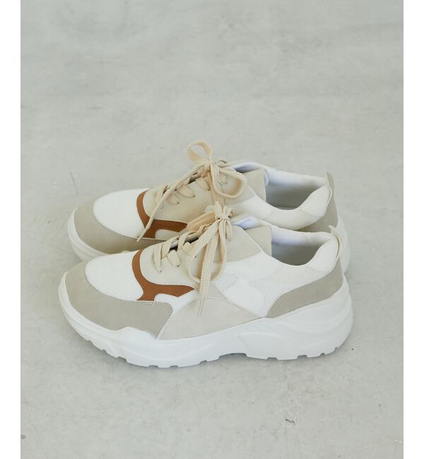  「《WEB限定アイテム》クッションソールボリュームスニーカー」|スニーカー|