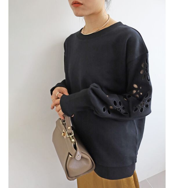  「《WEB限定アイテム》カットワーク刺繍スウェット」|スウェット・ジャージ|