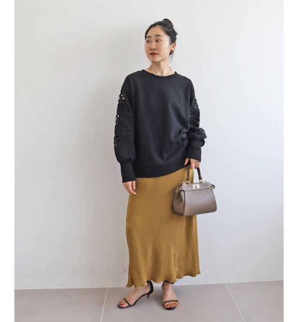  「《WEB限定アイテム》カットワーク刺繍スウェット」|スウェット・ジャージ|