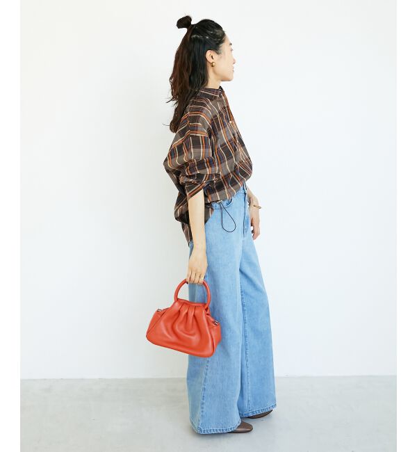  「《手洗い可能》ドロストチェックシャツ」|シャツ・ブラウス|