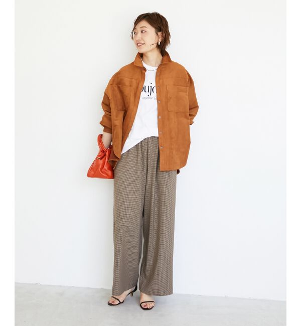  「合皮ポケットオーバーシャツ」|シャツ・ブラウス|