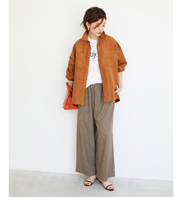  「合皮ポケットオーバーシャツ」|シャツ・ブラウス|