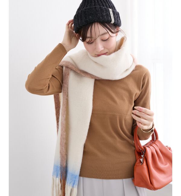  「《手洗い可能》3WAYレイヤードクルーニット」|ニット・セーター|