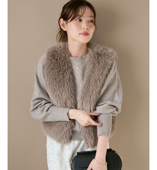  「《手洗い可能》3WAYレイヤードクルーニット」|ニット・セーター|