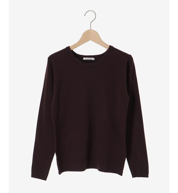  「《手洗い可能》3WAYレイヤードクルーニット」|ニット・セーター|