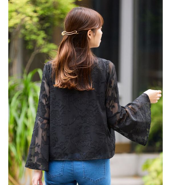 MAJESTICLEGON「classicフレアブラウス」|シャツ・ブラウス|