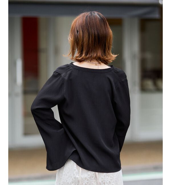 MAJESTICLEGON「classicフレアブラウス」|シャツ・ブラウス|