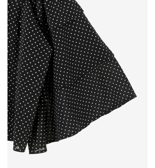 MAJESTICLEGON「フレアーフリルスリーブブラウス」|シャツ・ブラウス|