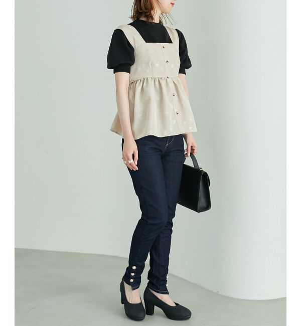 MAJESTICLEGON「パフスリーブニットプルオーバー」|ニット・セーター|