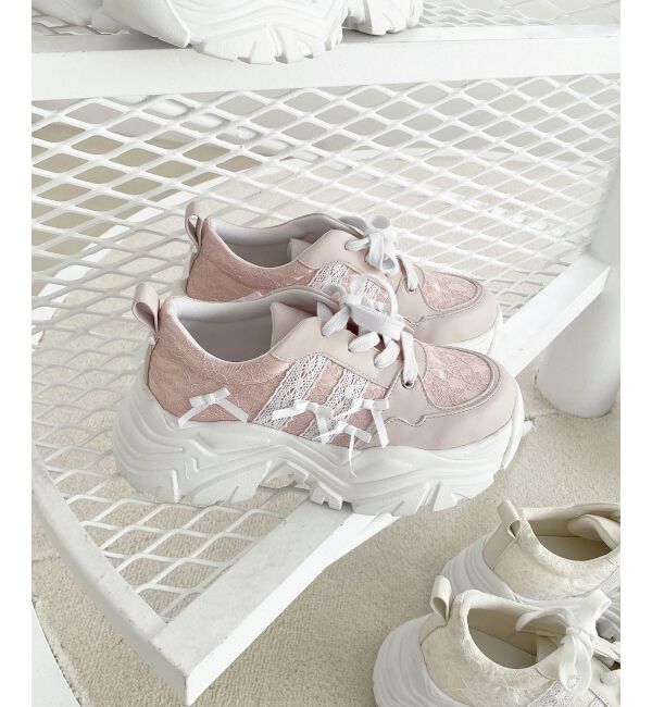 MAJESTICLEGON「2WAYデコリボンスニーカー」|スニーカー|