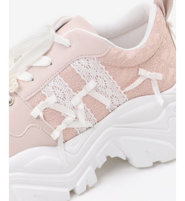 MAJESTICLEGON「2WAYデコリボンスニーカー」|スニーカー|