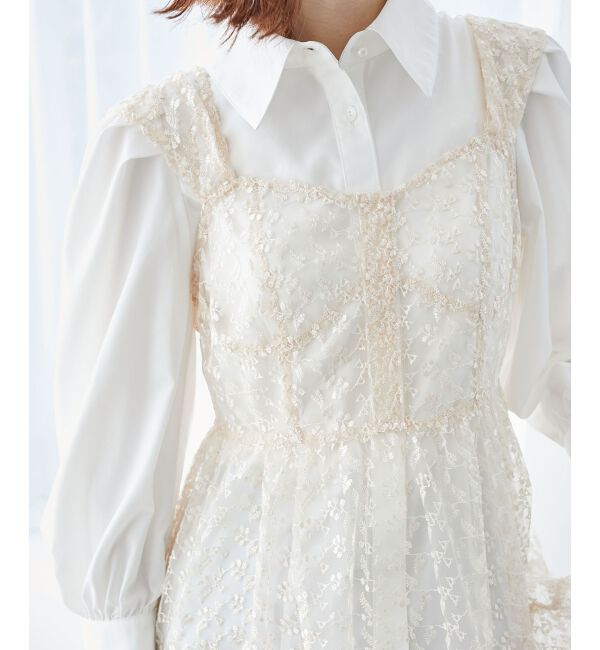 MAJESTICLEGON「シアーミニワンピ&シャツワンピSET」|ワンピース|ｱｲﾎﾞﾘｰ柄