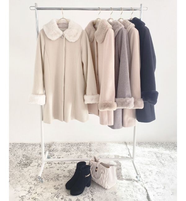 MAJESTICLEGON「7wayファー&times;ビジューコート」|その他|