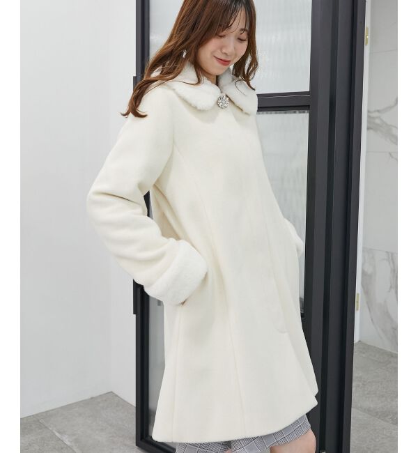 MAJESTICLEGON「7wayファー&times;ビジューコート」|その他|