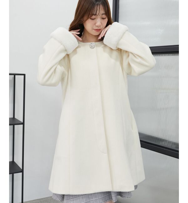 MAJESTICLEGON「7wayファー&times;ビジューコート」|その他|