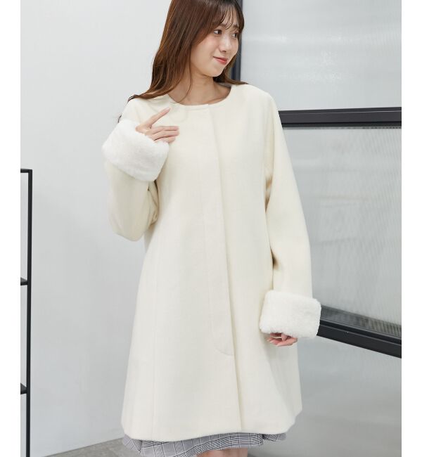 MAJESTICLEGON「7wayファー&times;ビジューコート」|その他|